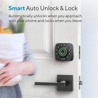 Ultraloq U-Bolt Pro WiFi Smart Lock: Fingerprint, App Control, & Keyless Entry - Secure Your Home!