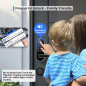 Keyless Entry Smart Lock: Fingerprint, Passcode, & App Control - Secure Your Home Today! Keyless Entry Smart Lock: Fingerprint, Passcode, & App Control - Secure Your Home Today!