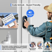 Smart Keyless Entry Lock: Biometric Fingerprint Keypad for Doors