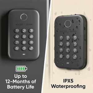 Wyze Auto-Lock Bolt:Fingerprint Smart Deadbolt with Keypad & Bluetooth