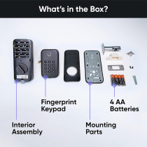 Wyze Auto-Lock Bolt:Fingerprint Smart Deadbolt with Keypad & Bluetooth