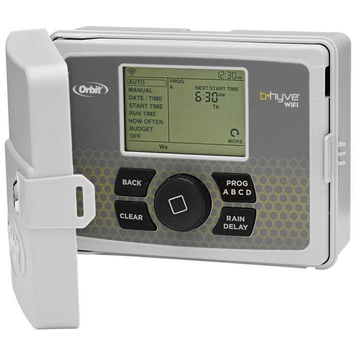 Orbit B-hyve Smart Sprinkler Controller: 6-Zone WiFi Irrigation - Save Water & Grow Greener!