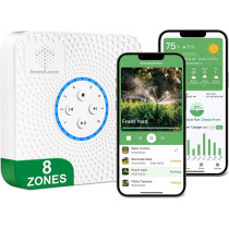 ImoLaza: Contrôleur d'irrigation WiFi 8 Zones Économiseur d'Eau