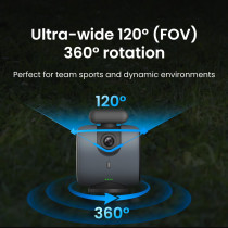 Chameleon AI Sports Camera & Gimbal: 4K Video, 360° Rotation, Live Stream