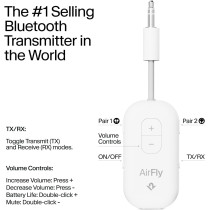 AirFly Pro 2: Bluetooth Adapter for Airplane & Travel Essentials