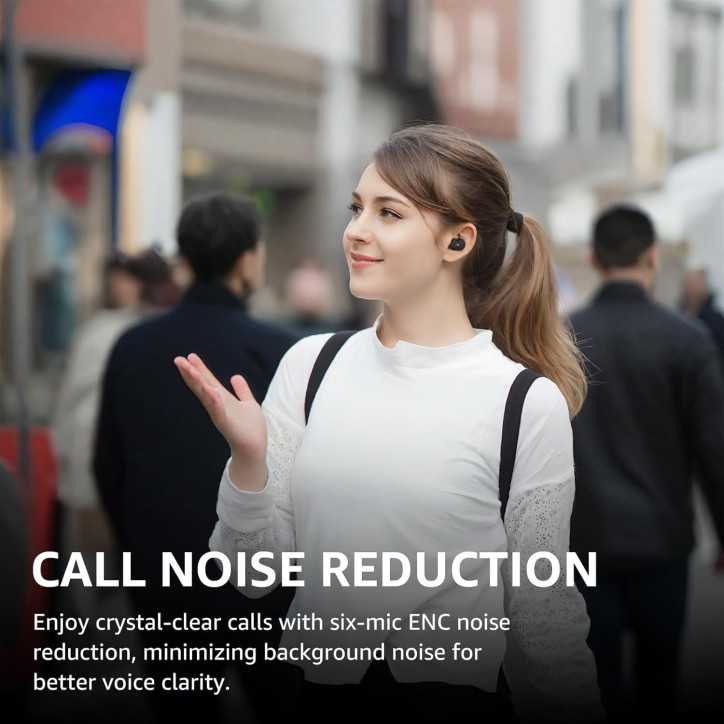 TOZO NC9 Wireless Earbuds: Hybrid ANC, 59H Playtime, Crystal Clear Calls - Your Ultimate Audio Escape!