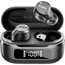 TOZO NC9 Wireless Earbuds: Hybrid ANC, 59H Playtime, Crystal Clear Calls - Your Ultimate Audio Escape!