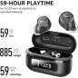 TOZO NC9 Wireless Earbuds: Hybrid ANC, 59H Playtime, Crystal Clear Calls - Your Ultimate Audio Escape!