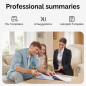 PLAUD NotePin AI Voice Recorder: Capture Lectures & Meetings in 112 Languages! 64GB Storage, App Control