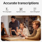 PLAUD NotePin AI Voice Recorder: Capture Lectures & Meetings in 112 Languages! 64GB Storage, App Control