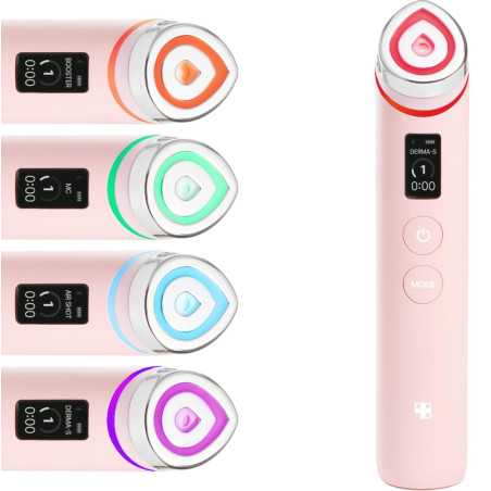 Medicube Age-R Booster Pro Pink - 6-in-1 Glass Glow Massager