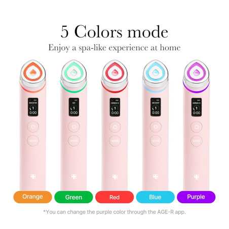 Medicube Age-R Booster Pro Rose: Révélez léclat de votre peau! Soin visage 6-en-1