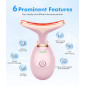 7-Color LED Face Massager: Red Light Therapy for Wrinkles & Double Chin | Thermal Vibration & Skin Rejuvenation 7-Color LED Face Massager: Red Light Therapy for Wrinkles & Double Chin | Thermal Vibration & Skin Rejuvenation