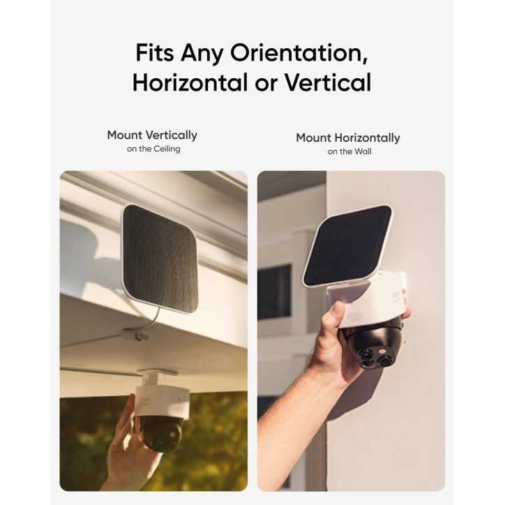 Eufy SoloCam S340 Solaire: Sécurité 360° Sans Fil & Sans Abonnement! Compatible HomeBase