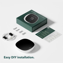 2025 Ecobee Smart Thermostat Essential: Energy Star, Wi-Fi, Voice Control