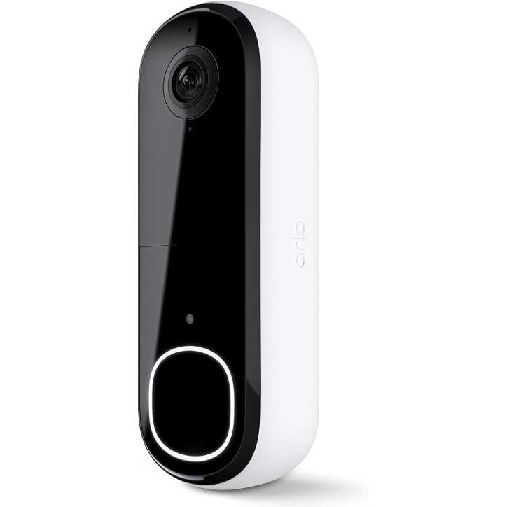 Arlo 2K Video Doorbell: See Whos There, Day or Night! Wireless/Wired, 2-Way Audio & Siren Arlo 2K Video Doorbell: See Whos There, Day or Night! Wireless/Wired, 2-Way Audio & Siren