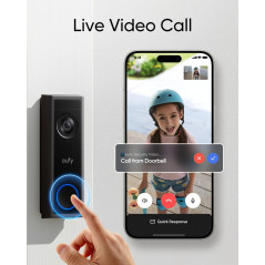 Eufy Video Doorbell C31 : 2K, Alimentation Dual, Installation Facile
