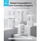 Anker Nano Travel Adapter: 5-Port Global Charger - Power Up Anywhere! Anker Nano Travel Adapter: 5-Port Global Charger - Power Up Anywhere!