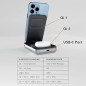 Satechi 3-in-1 Wireless Charging Stand: Power Bank for iPhone, AirPods & iPad - Travel Ready! Satechi 3-in-1 Wireless Charging Stand: Power Bank for iPhone, AirPods & iPad - Travel Ready!