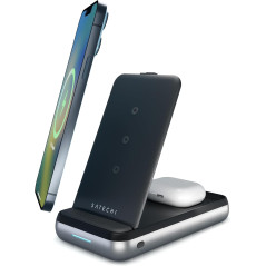 3-in-1 Satechi Duo Wireless Charger & 10,000mAh Power Bank for iPhone
