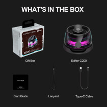 Support Magnétique Bluetooth Edifier G200 : Haut-Parleur Portable RGB