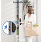 Veise Fingerprint Door Lock: Keyless Entry, Auto-Lock, Matte Black Security with Lever Handles Veise Fingerprint Door Lock: Keyless Entry, Auto-Lock, Matte Black Security with Lever Handles