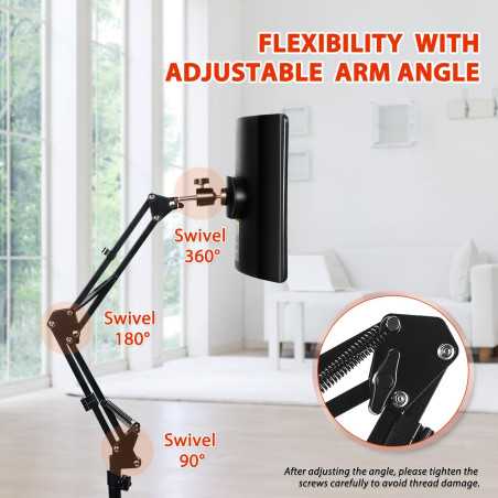 Red Light Therapy Lamp: Boost Skin & Body Wellness with 660nm & 850nm