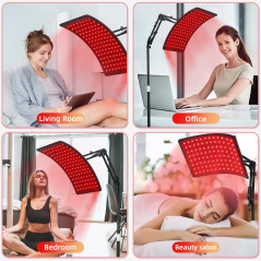 Red Light Therapy Lamp: Boost Skin & Body Wellness with 660nm & 850nm