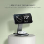 Satechi Qi2 2-in-1 Wireless Charger: 15W Fast Charge, Magnetic Stand for iPhone & AirPods - Foldable & Travel-Ready!