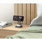 Satechi Qi2 2-in-1 Wireless Charger: 15W Fast Charge, Magnetic Stand for iPhone & AirPods - Foldable & Travel-Ready!