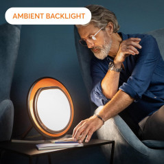 Boost Mood & Energy with Lumie Halo 10,000 Lux Light Therapy Lamp