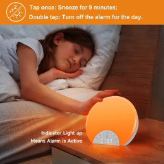 ANTDALIS Sunrise Alarm Clock: Wake Up Light for Kids & Adults