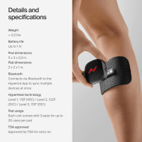Hyperice Venom Go: Advanced Heat & Vibration Wearable - FSA/HSA Eligible