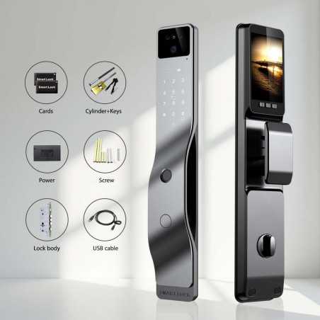 Verrous intelligents 3D avec reconnaissance faciale et WiFi