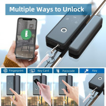 Smart Glass Door Lock: 3D Face Recognition & Wi-Fi Access Control