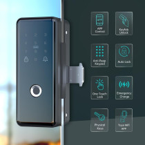 Smart Glass Door Lock: 3D Face Recognition & Wi-Fi Access Control