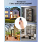 Perfiware Smart Glass Door Lock: Keyless Biometric Security - Easy Install, No Drill! Perfiware Smart Glass Door Lock: Keyless Biometric Security - Easy Install, No Drill!
