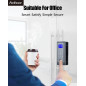 Perfiware Smart Glass Door Lock: Keyless Biometric Security - Easy Install, No Drill! Perfiware Smart Glass Door Lock: Keyless Biometric Security - Easy Install, No Drill!