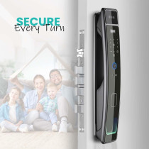 Advanced 3D Face Recognition Smart Door Lock with WiFi & Camera