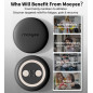 Mooyee M2 : Stimulateur Musculaire TENS Sans Fil - Soulagement Douleur & Récupération Optimale