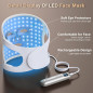 Lovsheme Red Light Therapy Mask: 5 Modes, 432 LEDs - Acne & Wrinkle Reduction, Home Skincare