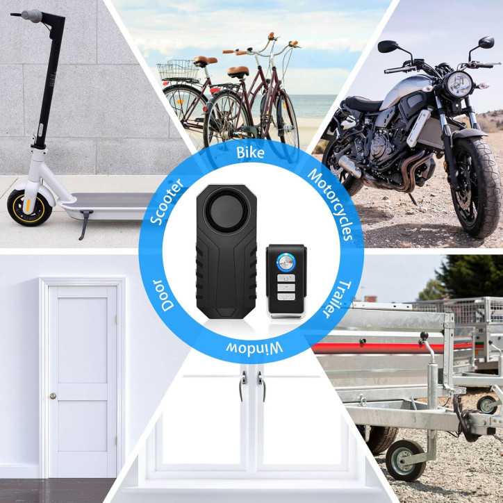 Alarme Vélo Électrique 113dB USUPERINK: Sécurité Antivol Ultime avec Télécommande & Capteur de Mouvement Alarme Vélo Électrique 113dB USUPERINK: Sécurité Antivol Ultime avec Télécommande & Capteur de Mouvement