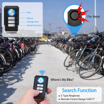 Alarme Vélo Sans Fil 113dB : Sécurité Ébike Étanche IP65