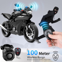 Alarme de Vélo USB Rechargeable 110dB - Sécurité Anti-Vol