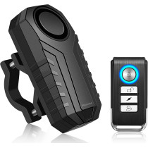 Alarme de vélo anti-vol WSDCAM 113dB avec télécommande étanche
