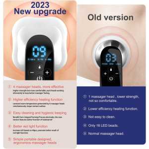 Massageur Anti-Cellulite 4 Têtes Pro Max, Sans Fil