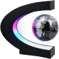 MOKOQI Levitating Globe: Floating World with LED Lights - Mesmerizing Desk Decor!