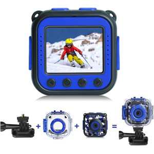 PROGRACE Kids Waterproof Camera - 1080 HD Action Toy for Boys