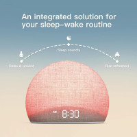 Housbay Sunrise Alarm Clock: Wake Up Naturally with Gentle Light & Soothing Sounds