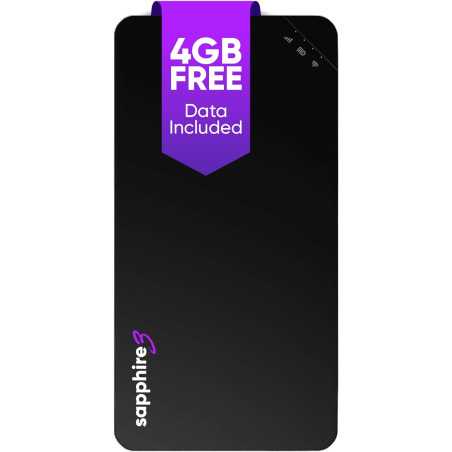 Sapphire 3 Hotspot : WiFi Portable 130+ Pays, 4GB Offerts